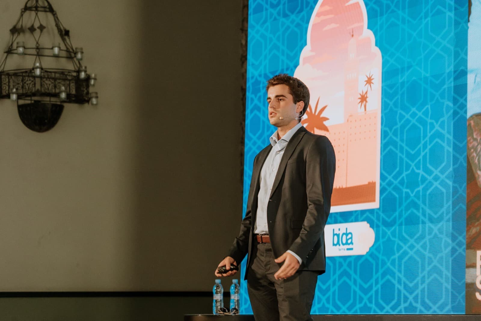 Felipe Stalman en el congreso de Marrakech